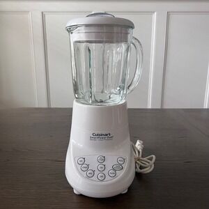 Cuisinart SmartPower Duet Blender Food Processor White BFP-703 500W Glass Jar